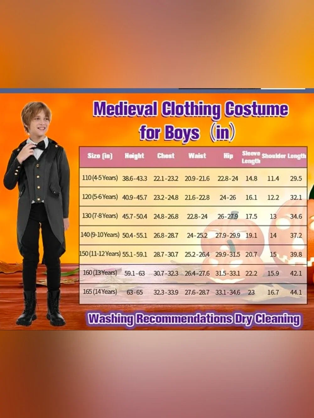 Boys Steampunk Jacket Tailcoat,Medieval Costume
